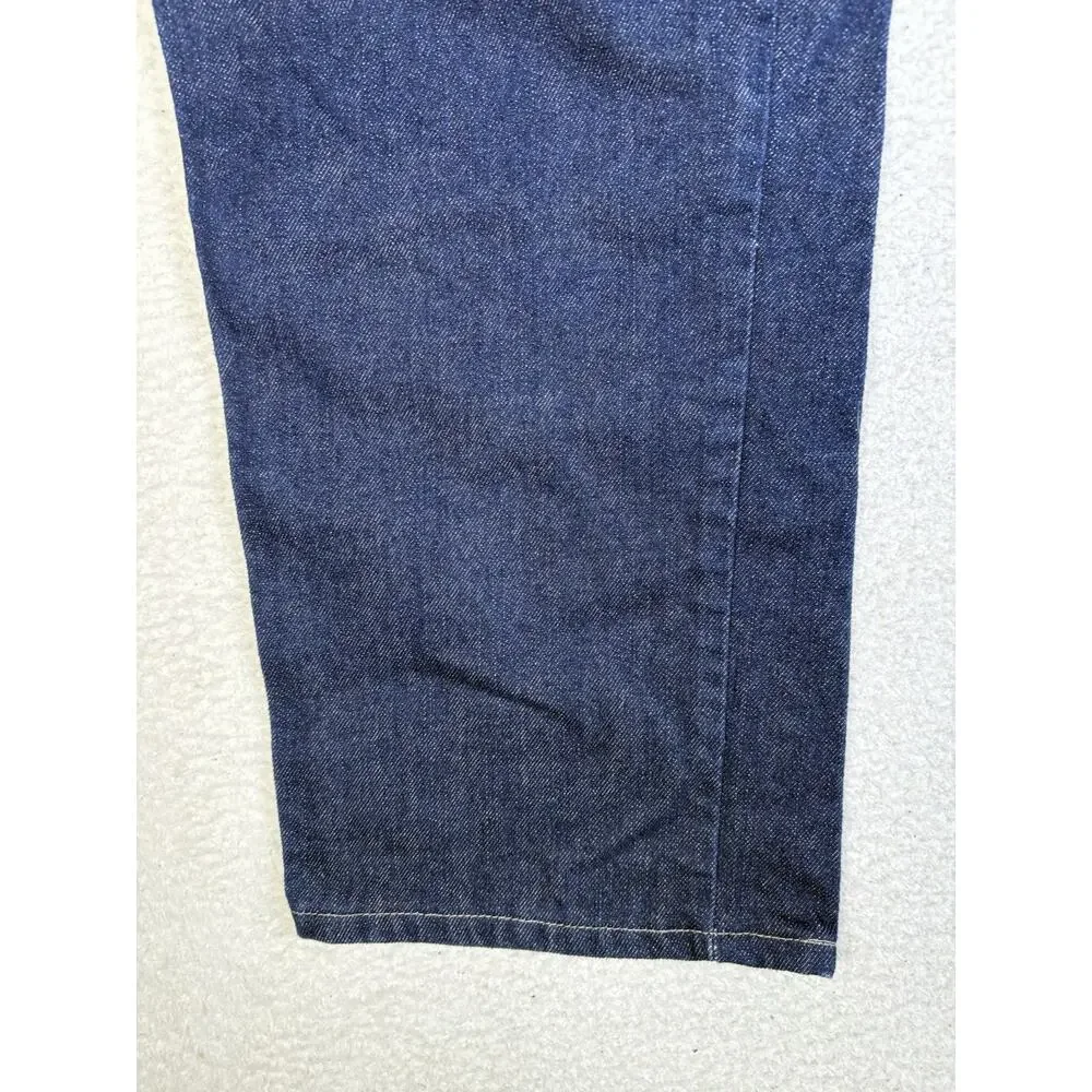 Dickies FR Jeans Mens 36x28 Blue Denim Flame Resistant Workwear 2112 Cat 2